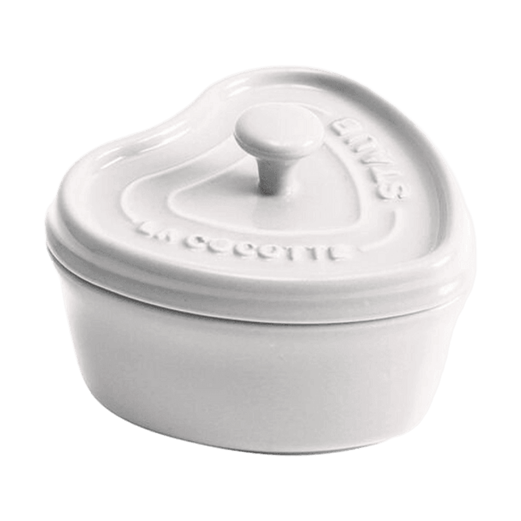 3-pc, Mini Heart Dutch Oven Set, mixed colors 3