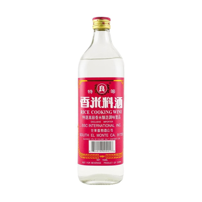 良 香米料酒 750ml