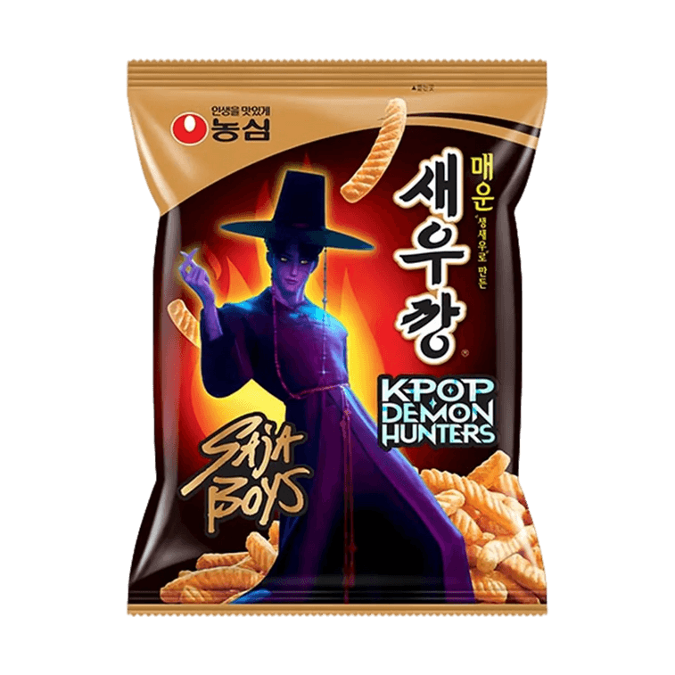 【Shrimp Cracker Combo】 K-pop Demon Hunters Shrimp Cracker ,5.63 oz【Wasabi  + Spicy Flavor】【Netflix Limited Edition】 7