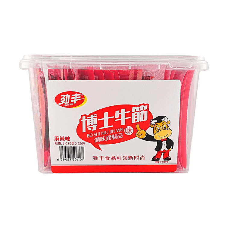 ラティアオ スパイシーグルテン スナック 麻辣味 30個入り 31.75 oz【バリューパック】 6