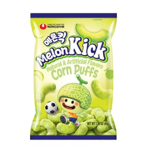 Melon Kick Corn Puffs Snack 1.58 oz [ Blackpink Jennie's Pick ]
