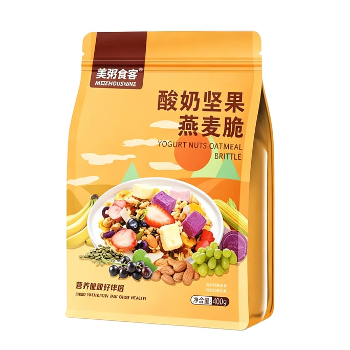 Yogurt oatmeal 400g [Large-sized nuts]