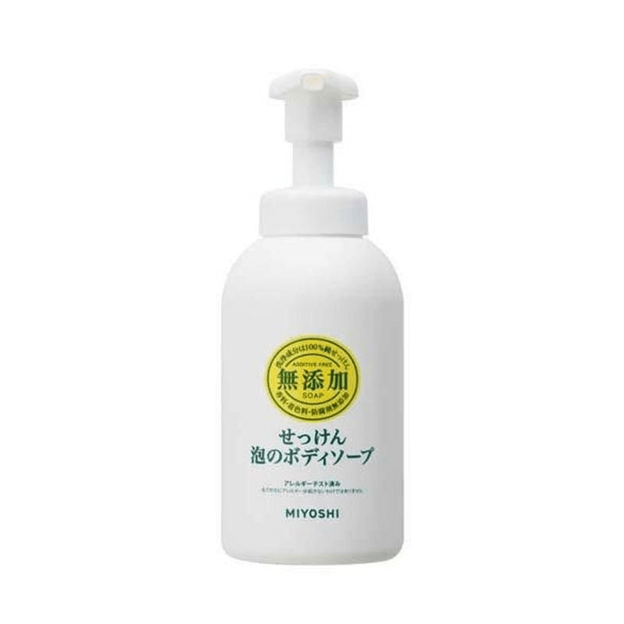 MIYOSHI Additive-Free Foaming Body Soap 500 ml