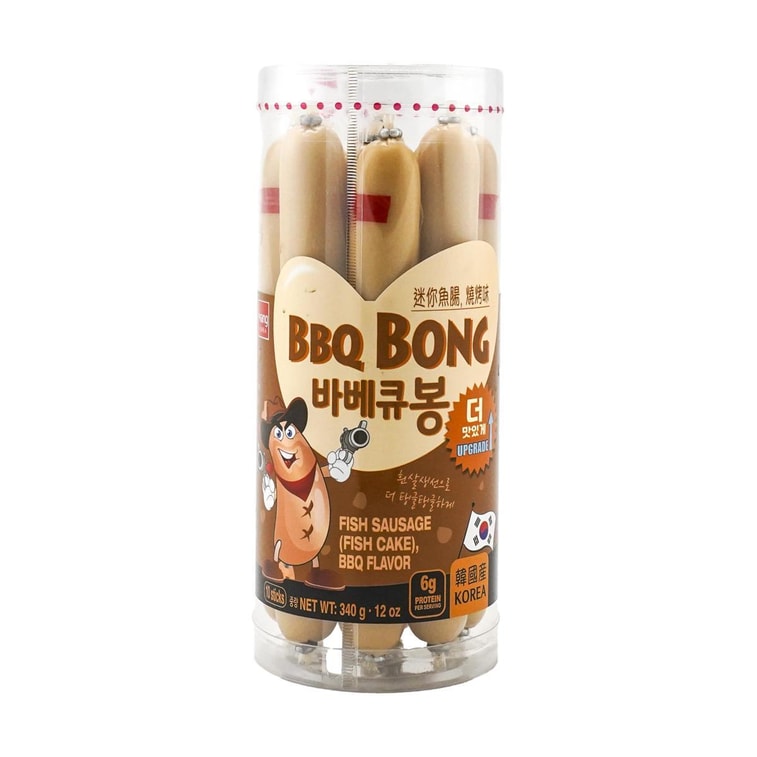 WANG Fish Cake/Sausage BBQ Flavor 10 Sticks, 12 oz 3