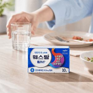 Digestive Enzyme Tablets 10 Tablets After-Meal Digestion Aid Bloating Relief