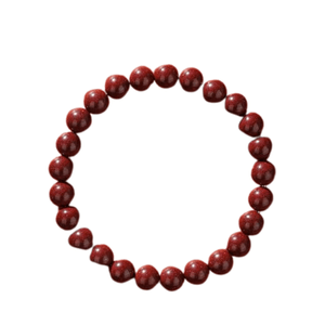 【中國直郵】普陀山 硃砂手串女款天然原礦男士紫金砂護身符 8mm 紫金砂