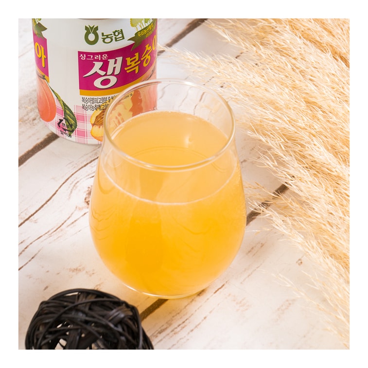 韓國NONGHYUP 桃子果肉汁 240ml 6