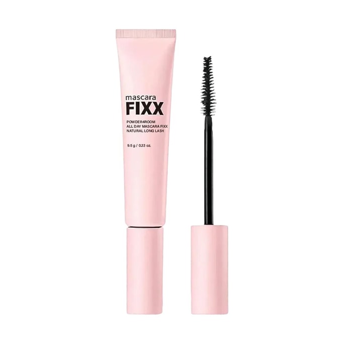 All Day Mascara Fix, #01 Black【Long-Lasting Curl Hold Bold Finish】