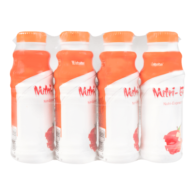 WAHAHA Fruit Flavored Milk Beverage Apple Flavor 4packs