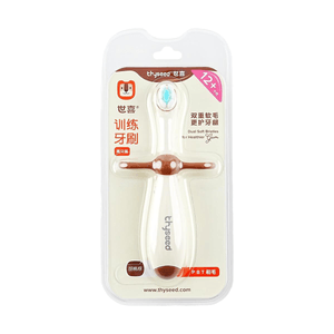 THYSEED世喜 训练牙刷双支装 适合12个月以上宝宝