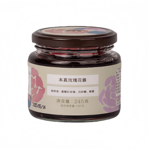 [중국 직배송] 난시자오 정통 장미잼, 갓 딴 장미로 만든 잼, 빵이나 토스트에 발라 먹기 좋아요, 245g 1병