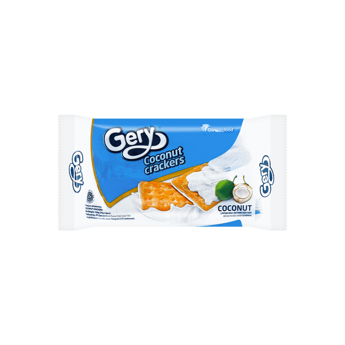 印尼GARUDA 浓醇椰香饼干 5包入 100g