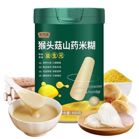 【中国直送】Gu Yiman Hericium ヘリシウム ヤムイモ粉末 お粥 雑穀粥 すぐに食べられる全粒穀物 胃に栄養豊富な朝食用食事代用粉末 600g 【氷砂糖不使用】