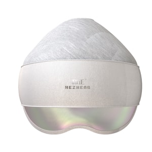 Multifunctional Head Relaxer Combines airbag head massage, eye hot compress and head top massage. Silver  1 piece