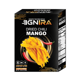 Spicy Mango: Sweet & Hot, Vegan, 6 Packs.