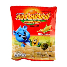 泰国HANAMI CORNPUFF玉米泡芙 玉米酥薯片 原味 65g