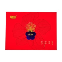 一品粤 花城献礼 荷花酥糕点礼盒 蛋黄莲蓉味+陈皮豆沙味+老式五仁味 6枚入 300g【春节年货必买】【广东特产点心伴手礼】