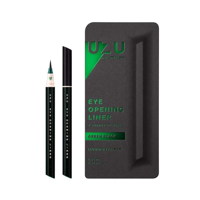 UZU Eye Opening Liner Green Black 0.55ml