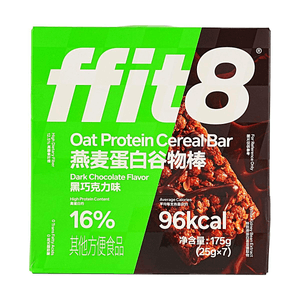 Product: Oat Protein Cereal Bar, Black Chocolate, 7 Bars, 1.76 oz【High Protein Low Sugar Sports Meal】