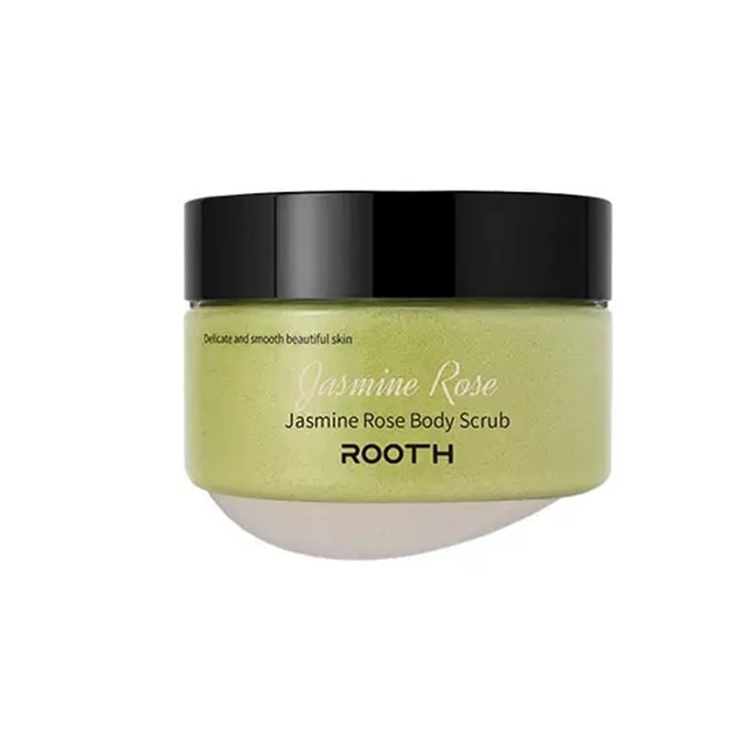 Jasmine Rose Body Scrub 250g Lemon Buddha's Hand Pear Blossom Lily Of Valley Vetiver Root Musk Hydrates Brightens Skin Cleanses Smoothes Softens Exfoliates