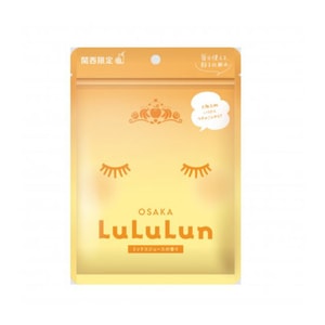일본 LULULUN 오사카 간사이 한정 마스크 7매 혼합 과일 향