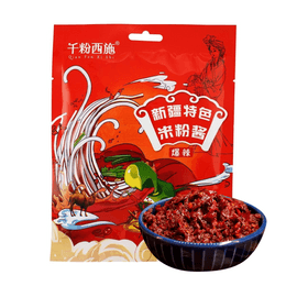 千粉西施 新疆特色米粉醬 爆辣 100g【新疆特色 爆辣才夠味】