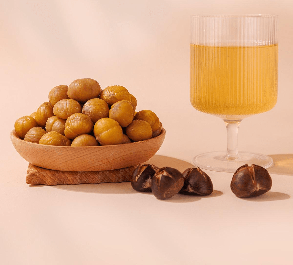 【中国直邮】 粒上皇 甘栗仁 即食熟制板栗 80g