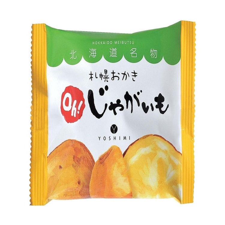 日本直邮】 日本YOSHIMI 札幌米果Oh!马铃薯薯粒洋葱风味6袋装- 亚米