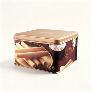 Maxim New Packaging Original Egg Roll Gift Tin 448g, 32 pcs | Crispy French Butter Egg Rolls | Premium Holiday & Afternoon Tea Pastry Gift Box