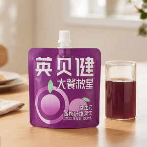 Prebiotic Prune Fiber Fruit Drink,3.38 fl oz【Yami Exclusive】