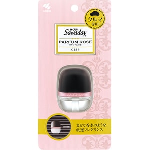 【日本直邮】KOBAYASHI小林制药 汽车出风口香水空调香氛香薰除异味6ml  粉色玫瑰香