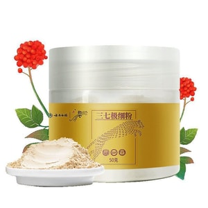 Sanqi powder extremely fine powder promotes blood circulation and removes blood stasis50g