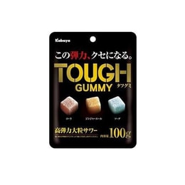 Kabaya Foods Tough Gummy Candy 100 g