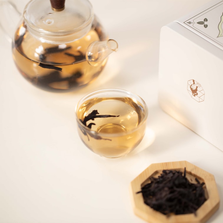 茶岩月枝オリジナルリーフティー - 深煎りウーロン茶、50g 3