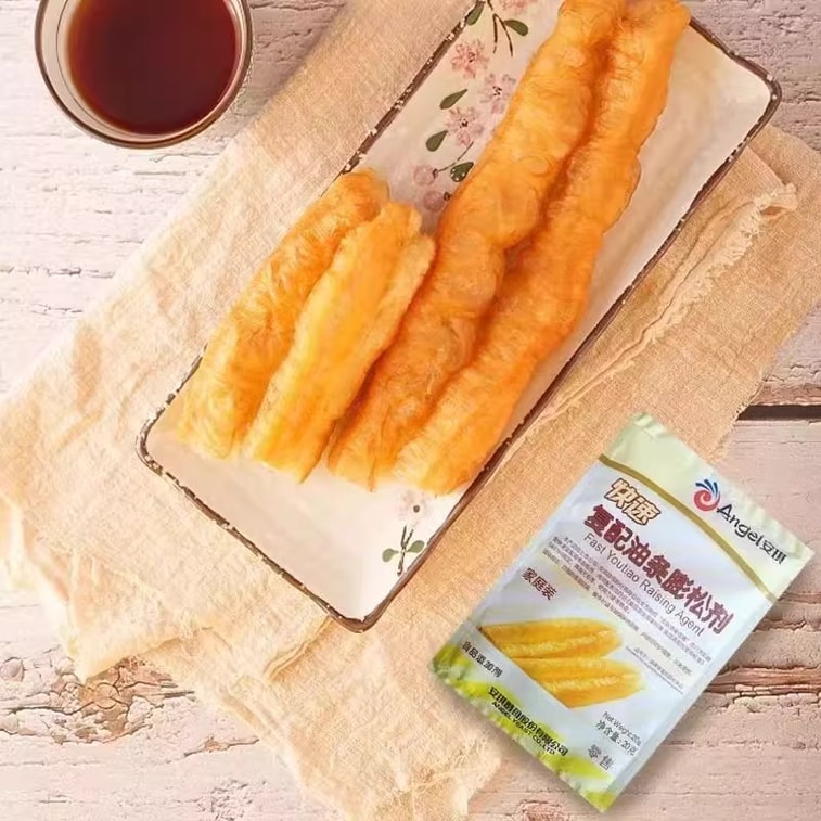 [Fried Dough Puff Leavening Agent] Crispy fried dough sticks, safe for home use without aluminum, specially for frying youtiao and oil cakes [4 packs inside] 80g*1 bag