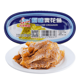 Original Flavor Yellow Croaker 120g Canned Seafood
