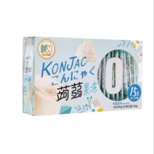 【中国直送】チャオヨウウェイ こんにゃくゼリー 乳酸菌風味 フルーツゼリースナック 360g*1箱