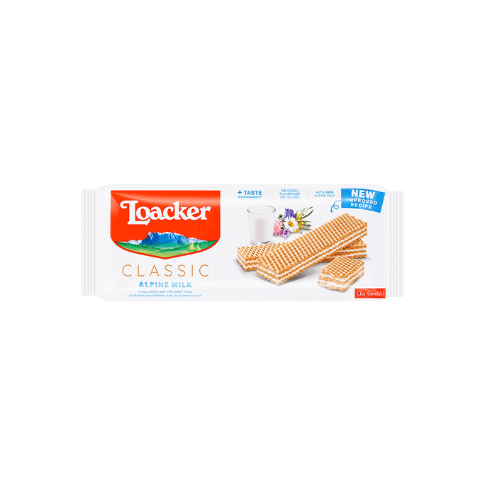 Crispy Wafers Filled with Milk Cream 175g