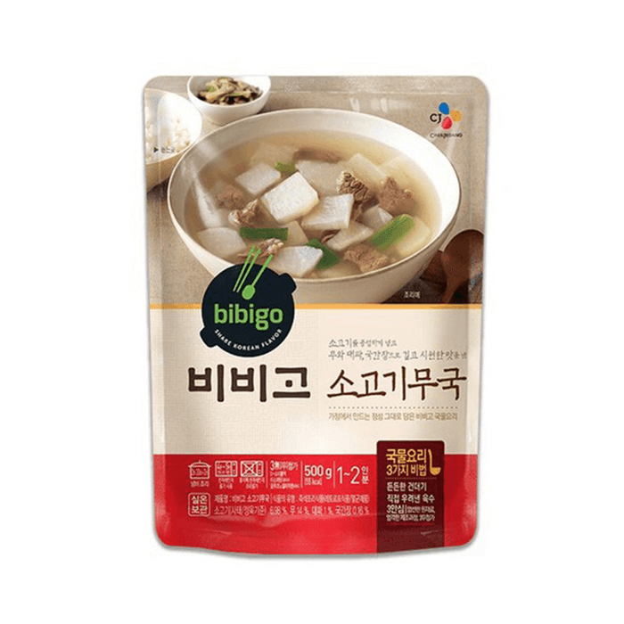 【韓国直輸入】CJ bibigo 牛肉と大根のスープ 500g
