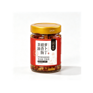 Tea Oil Sausage Radish Ding Hunan Specialty 238g * 1 Bottles