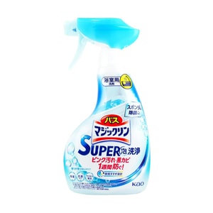 日本KAO花王 浴室浴缸多用途清洁剂 去水垢污垢水渍除垢剂泡沫喷雾 无香型 350ml