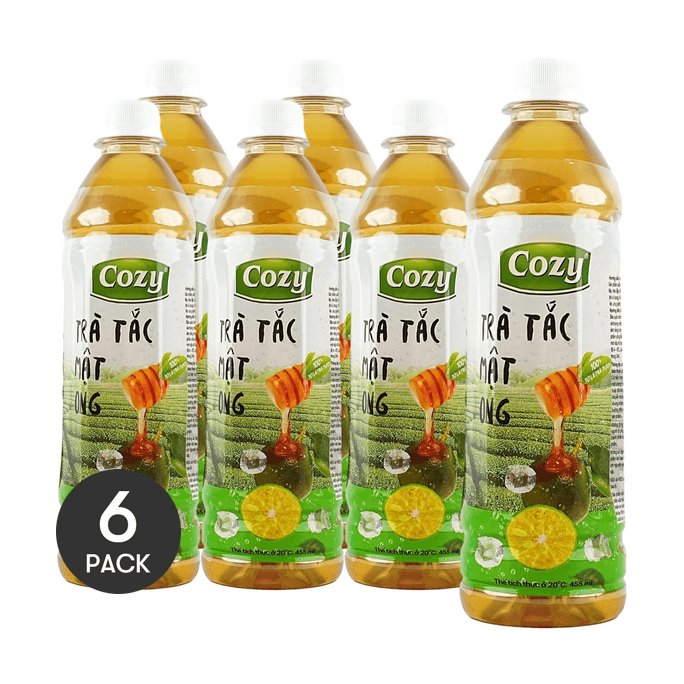 越南COZY 金桔蜂蜜茶 455ml *6【6份超值装】