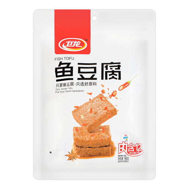 商品详情 - 卫龙 鱼豆腐 12包入 180g - image  0