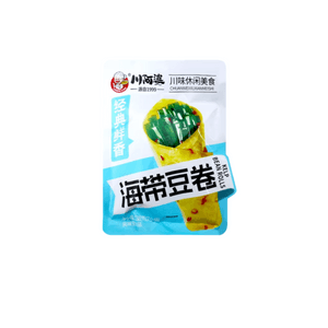 Kelp Shredded Bean Roll Stuffed Bean Curd Roll Office Snack Tofu Snack Small Leisure Food 118g*1 Bag