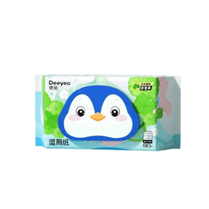 【中国直送】Deyou センテラアジアティカ ウェットトイレットペーパー 男女兼用 おしりふき専用トイレットペーパー ウェットハンドティッシュ 80回分 1パック