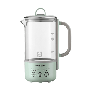 【$10 off with coupon】Multifunctional Mini Tea Maker 20.3 fl oz Light Green Home & Office Single Serve K32 [No Bucket]