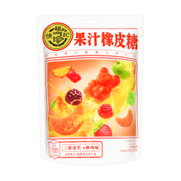 徐福記 果汁橡皮糖袋裝 混合口味 230g