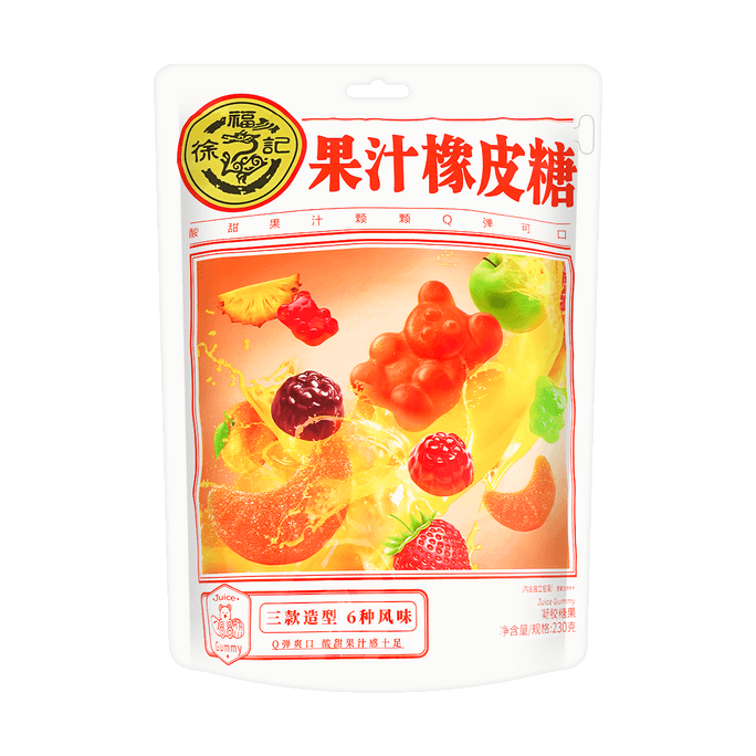 Mixed Fruit Gummy Candy, 8.11oz