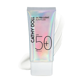 Ultra Light Sun Fluid, Sunscreen, SPF50+ / PA++++, 1.35 fl oz. - Watery & Non-Greasy | Sensitive Skin