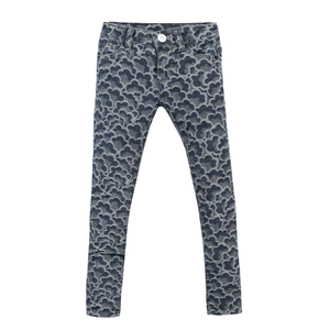 Kenzo Kids Pants In Light Indigo 6Y